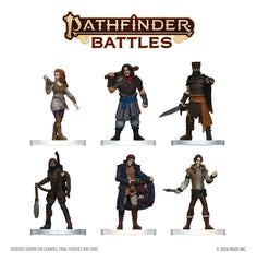 Pathfinder Battles Boxed prepainted Miniatures Criminals 20 cm 0634482976036