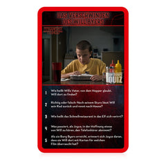 Stranger Things Card Game Top Trumps Quiz *German Version* 5036905056793