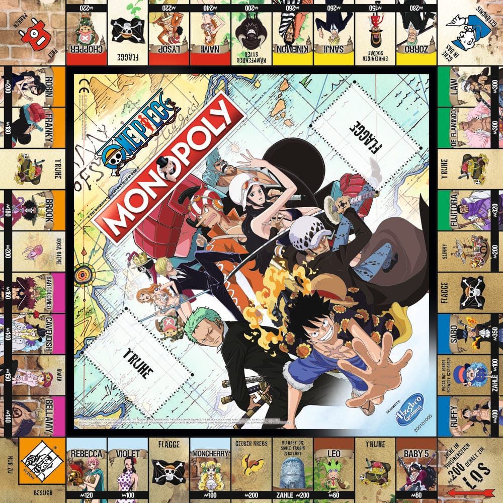 Monopoly Brettspiel One Piece (New Case) *Deutsche Version*Monopoly Board Game One Piece (New Case) *German Version*Monopoly jeu de plateau One Piece (New Case) *ALLEMAND*Monopoly Juego de Mesa One Piece (New Case) *Edición aléman* 5036905062039