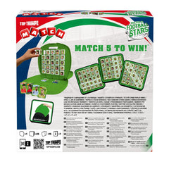 World football stars Top Trumps Match - The Crazy Cube Game Green Version 5036905060462