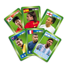 World football stars Top Trumps Match - The Crazy Cube Game Green Version 5036905060462