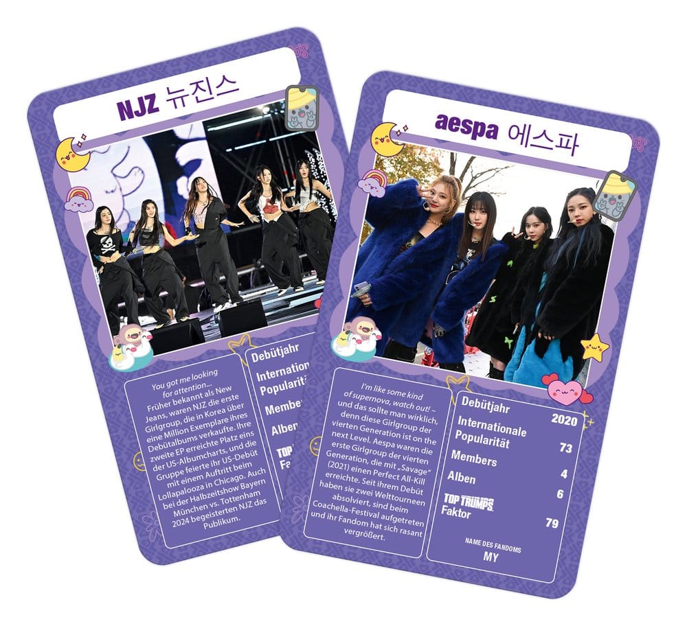 K-Pop Card Game Top Trumps *German Version* 5036905064729