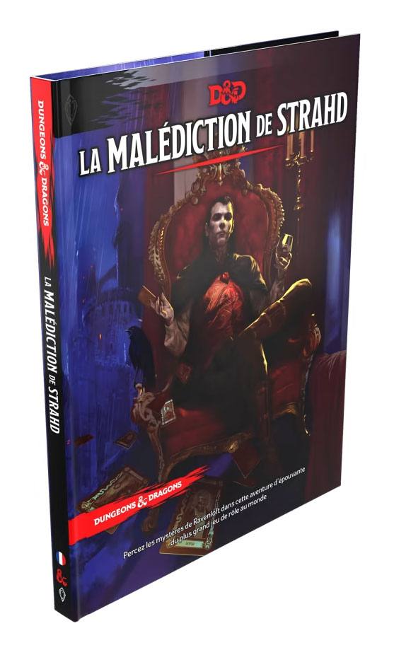 Dungeons & Dragons RPG Adventure La Malédiction de Strahd french 9780786967896