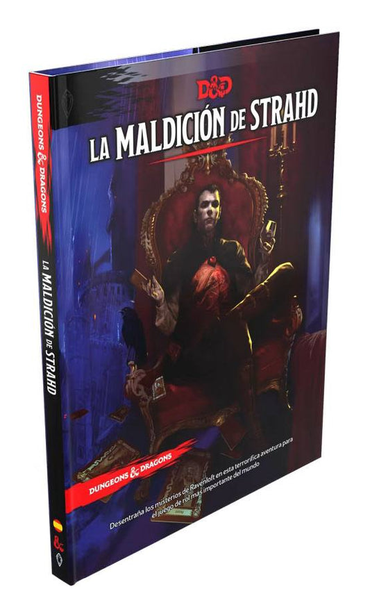 Dungeons & Dragons RPG Adventure La Maldición de Strahd spanish 9780786967919