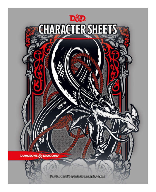 Dungeons & Dragons RPG Character Sheets (24) English - Amuzzi