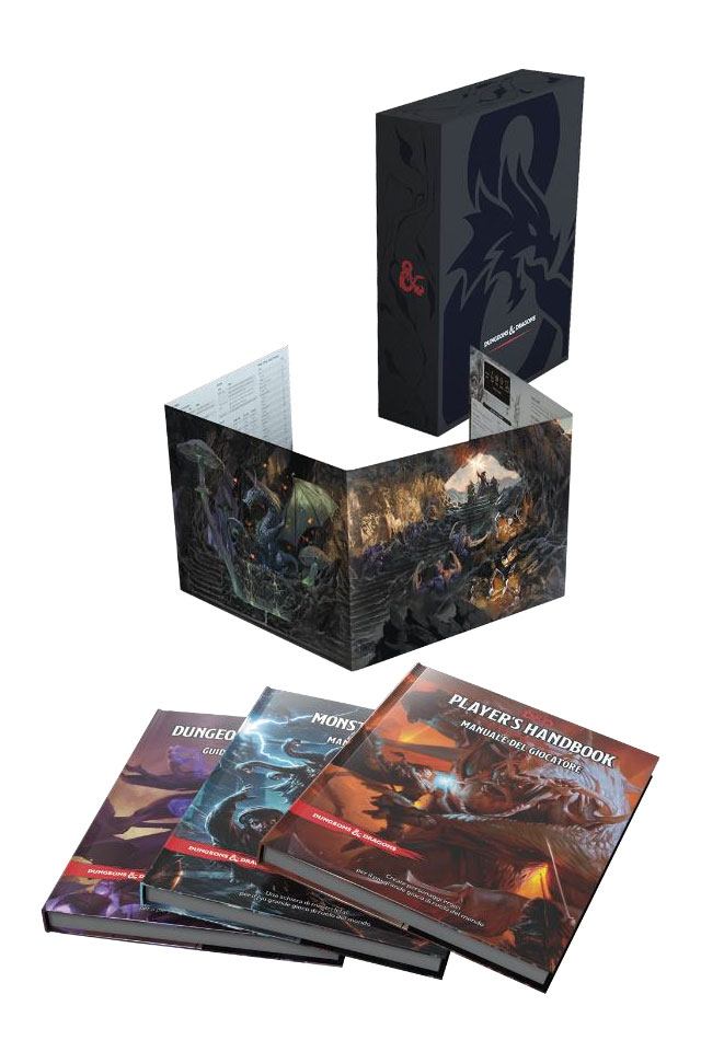 Dungeons & Dragons RPG Core Rulebooks Gift Set italian 9780786967704