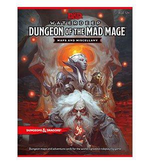 Dungeons & Dragons RPG Waterdeep: Dungeon of the Mad Mage - Maps & Miscellany english 9780786966653