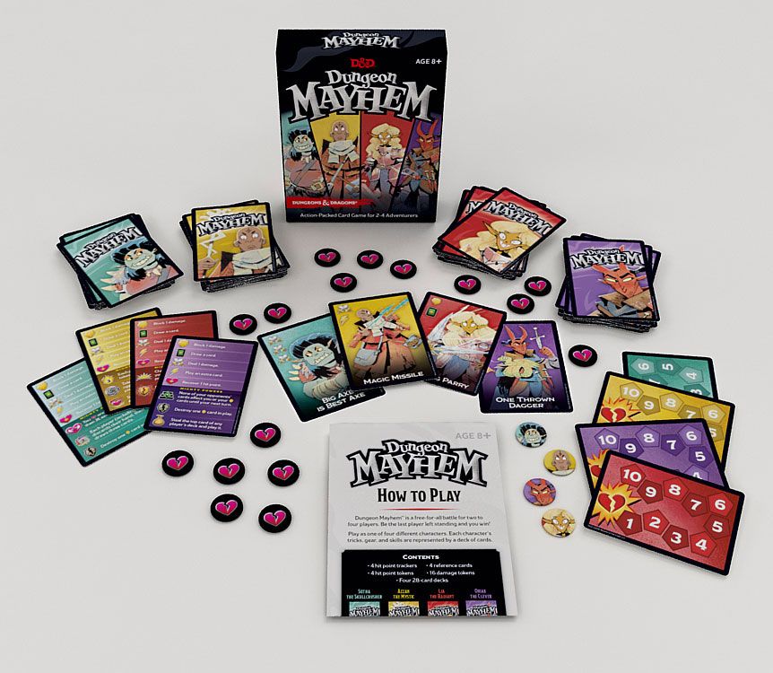 Dungeons & Dragons Card Game Dungeon Mayhem french 5010993630097