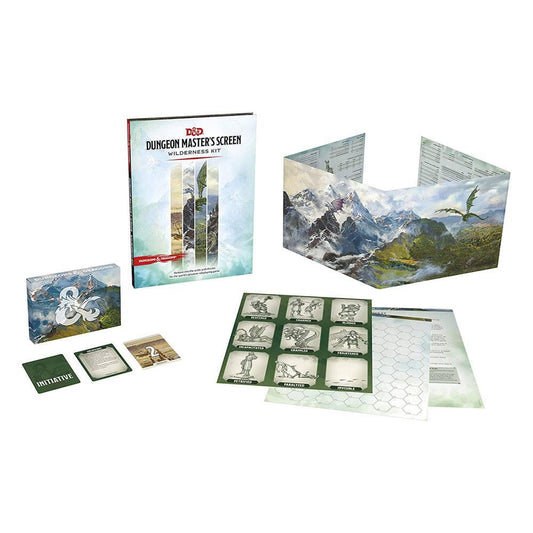 Dungeons & Dragons RPG Dungeon Master's Screen Wilderness Kit english 9780786967209