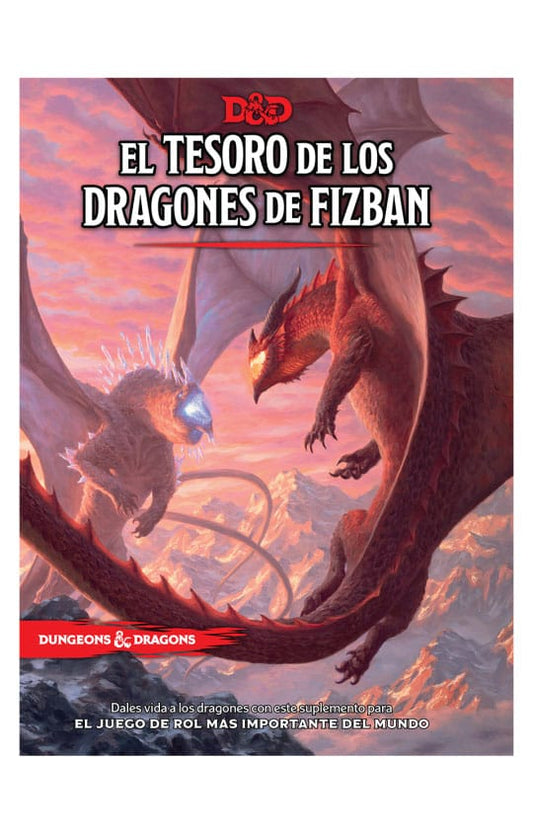 Dungeons & Dragons RPG El tesoro de los dragones de Fizban spanish 9780786968855