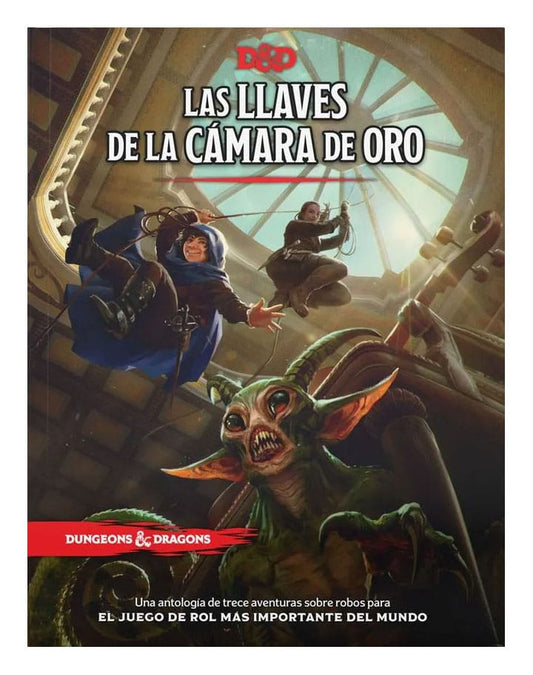 Dungeons & Dragons RPG Adventure Las Llaves de la Cámara de Oro spanish 9780786969319