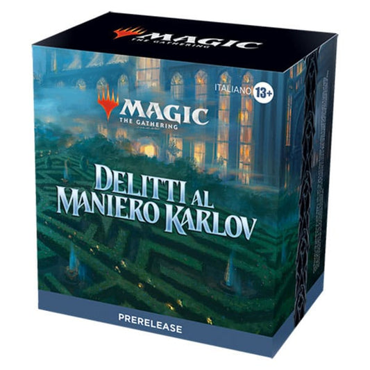 Magic the Gathering Delitti al Maniero Karlov Prerelease Pack italian 5010996202802