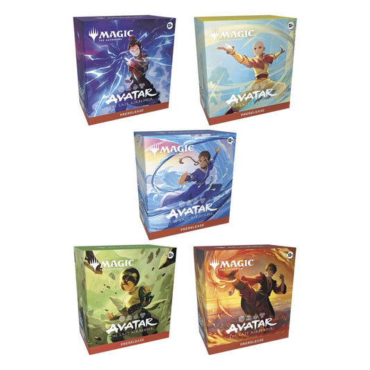 Magic the Gathering Avatar: La Leggenda di Aang Prerelease Packs Case (15) italian 5010996316288