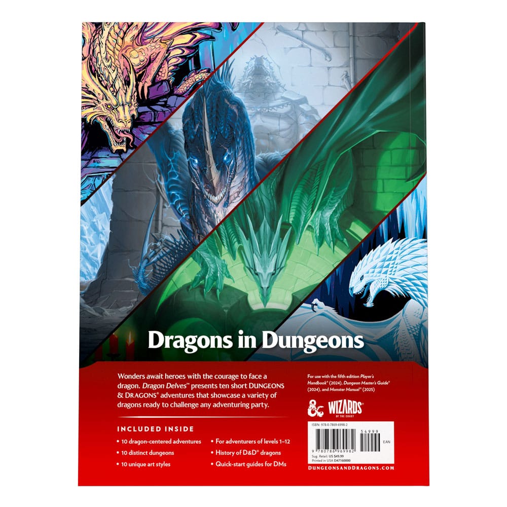 Dungeons & Dragons RPG Dragon Delves: An Adventure Anthology english 9780786969982