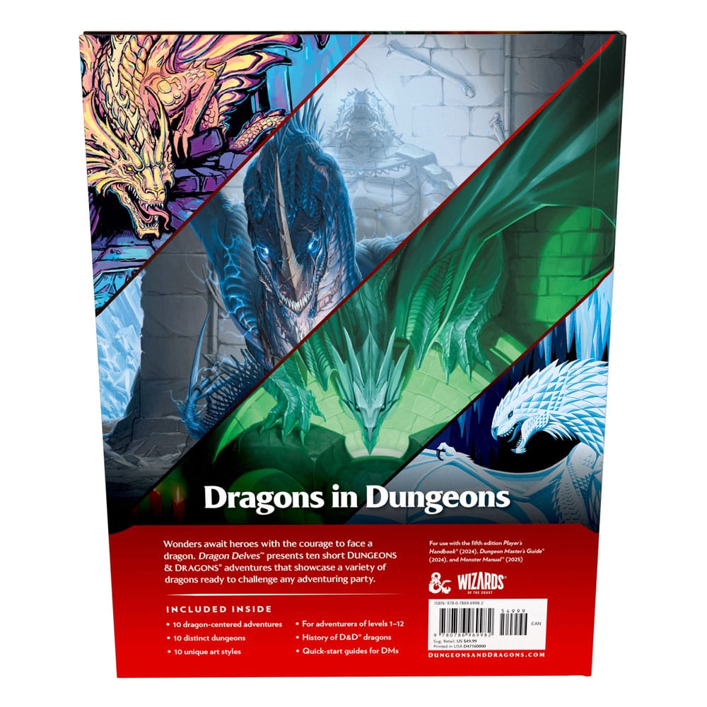 Dungeons & Dragons RPG Dragon Delves: An Adventure Anthology english 9780786969982