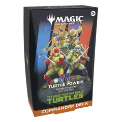Magic the Gathering Teenage Mutant Ninja Turtles Commander Decks Case (4) english 0195166308340