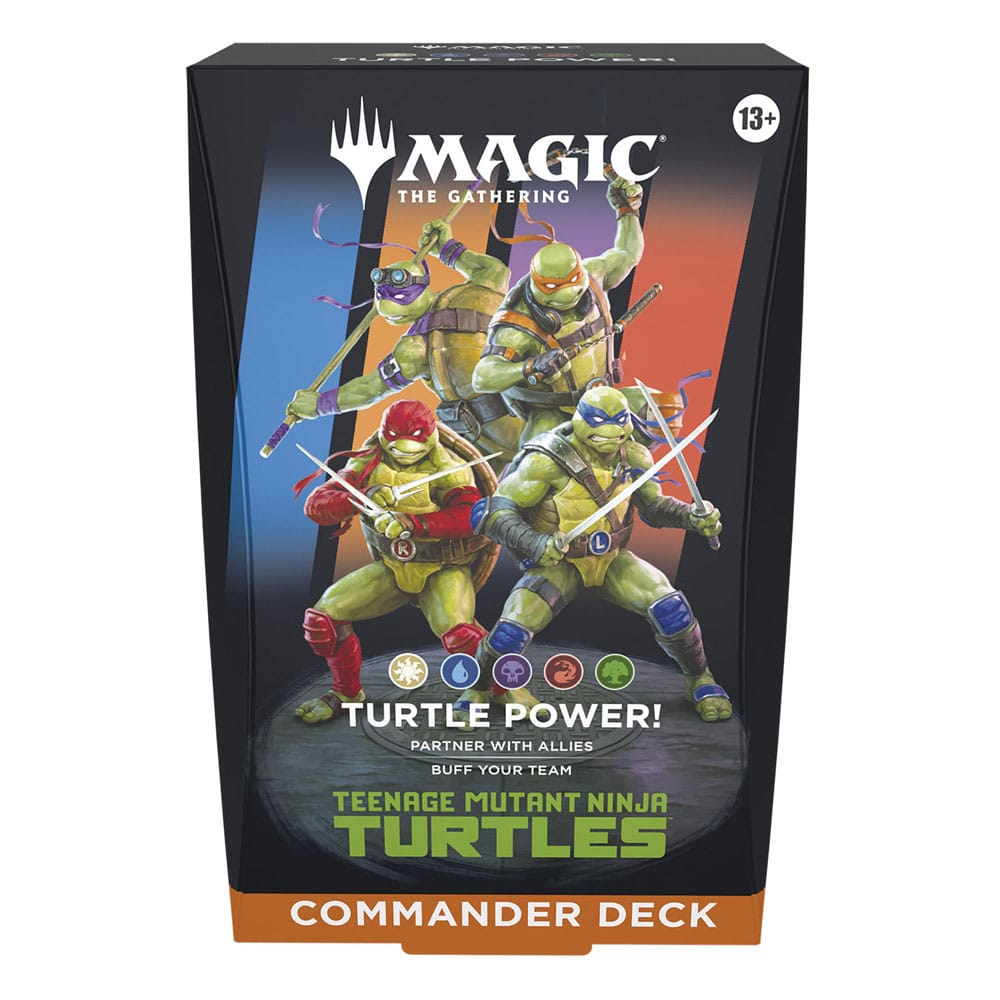 Magic the Gathering Teenage Mutant Ninja Turtles Commander Decks Case (4) english 0195166308340