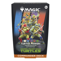 Magic the Gathering Teenage Mutant Ninja Turtles Commander Decks Case (4) english 0195166308340