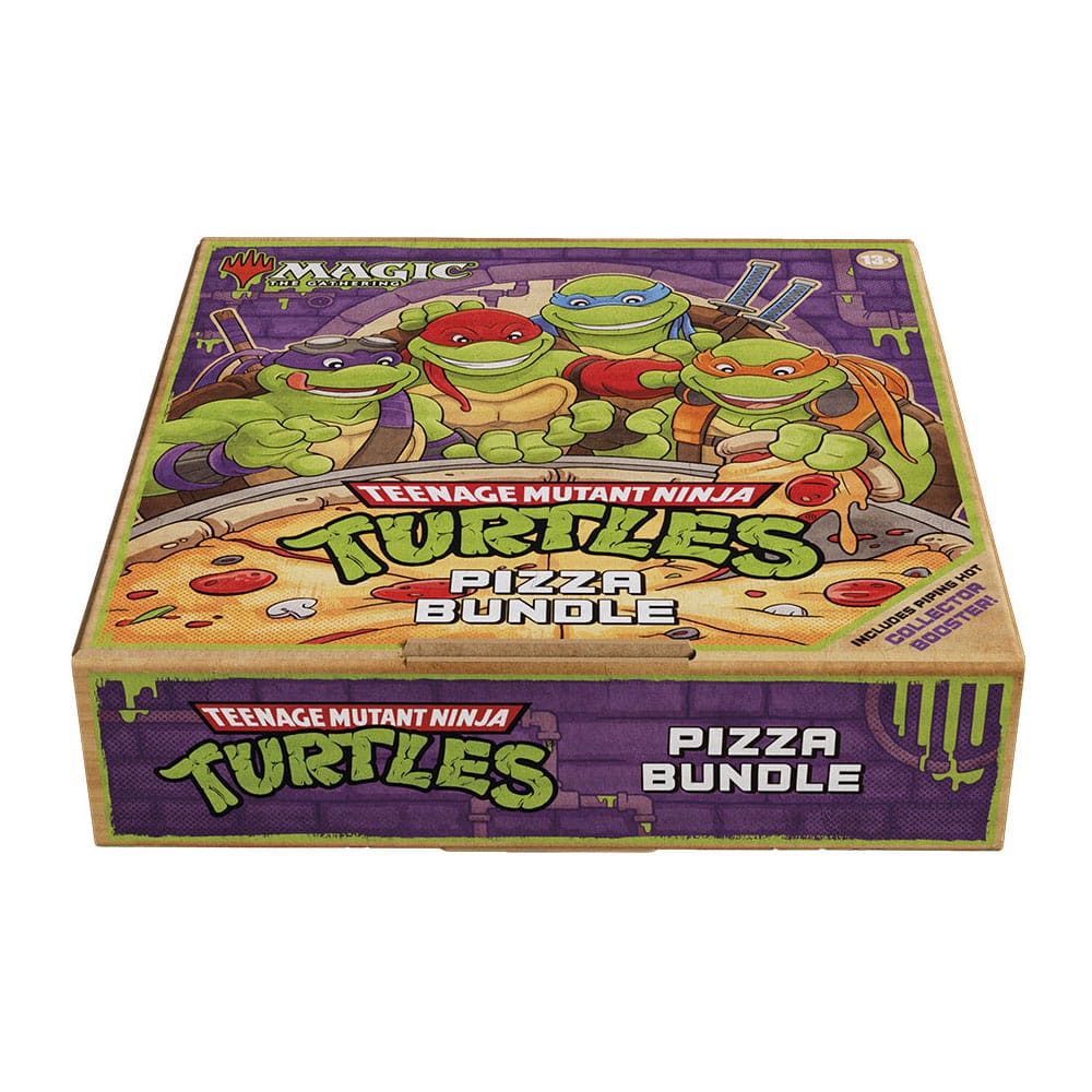 Magic the Gathering Teenage Mutant Ninja Turtles Pizza Bundle english 0195166308371
