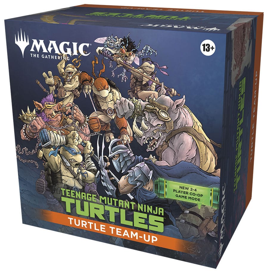 Magic the Gathering Teenage Mutant Ninja Turtles Turtle Team-Up Case (4) english 0195166309538