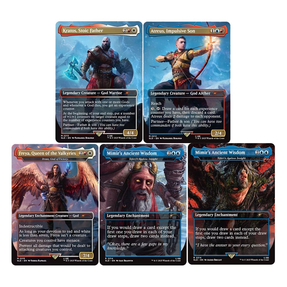 Magic the Gathering Secret Lair x PlayStation: God of War: Norse english 0195166308494