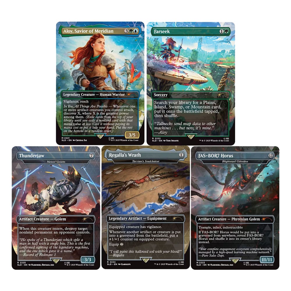 Magic the Gathering Secret Lair x PlayStation: Horizon: Into the Forbidden West english 0195166308593