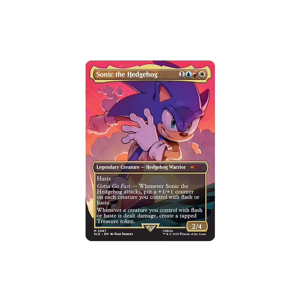 Magic the Gathering Secret Lair x Sonic: Friends & Foes english 0195166301846
