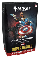 Magic the Gathering Marvel Super Heroes Commander Decks Case (4) english 195166313016