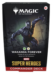 Magic the Gathering Marvel Super Heroes Commander Decks Case (4) english 195166313016