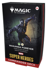 Magic the Gathering Marvel Super Heroes Commander Decks Case (4) english 195166313016
