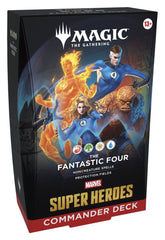 Magic the Gathering Marvel Super Heroes Commander Decks Case (4) english 195166313016