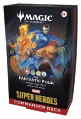 Magic the Gathering Marvel Super Heroes Commander Decks Case (4) english 195166313016