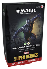 Magic the Gathering Marvel Super Heroes Commander Decks Case (4) german 5010996357120
