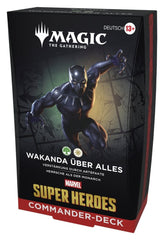 Magic the Gathering Marvel Super Heroes Commander Decks Case (4) german 5010996357120