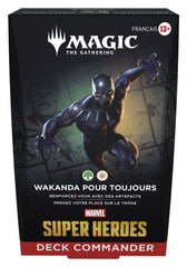 Magic the Gathering Marvel Super Heroes Commander Decks Case (4) french 5010996357144
