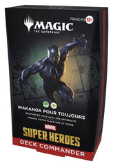 Magic the Gathering Marvel Super Heroes Commander Decks Case (4) french 5010996357144
