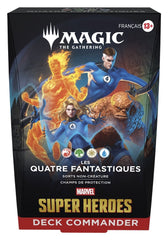 Magic the Gathering Marvel Super Heroes Commander Decks Case (4) french 5010996357144