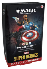 Magic the Gathering Marvel Super Heroes Commander Decks Case (4) italian 5010996357182