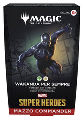 Magic the Gathering Marvel Super Heroes Commander Decks Case (4) italian 5010996357182