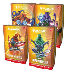 Magic the Gathering Marvel Super Heroes Collector's Edition Commander Decks Case (4) english 195166313092