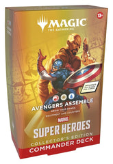 Magic the Gathering Marvel Super Heroes Collector's Edition Commander Decks Case (4) english 195166313092