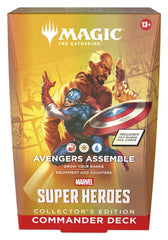 Magic the Gathering Marvel Super Heroes Collector's Edition Commander Decks Case (4) english 195166313092