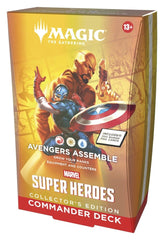 Magic the Gathering Marvel Super Heroes Collector's Edition Commander Decks Case (4) english 195166313092