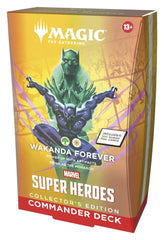 Magic the Gathering Marvel Super Heroes Collector's Edition Commander Decks Case (4) english 195166313092