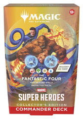 Magic the Gathering Marvel Super Heroes Collector's Edition Commander Decks Case (4) english 195166313092