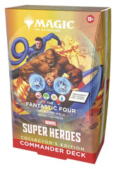 Magic the Gathering Marvel Super Heroes Collector's Edition Commander Decks Case (4) english 195166313092