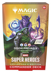 Magic the Gathering Marvel Super Heroes Collector's Edition Commander Decks Case (4) english 195166313092