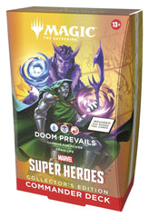 Magic the Gathering Marvel Super Heroes Collector's Edition Commander Decks Case (4) english 195166313092