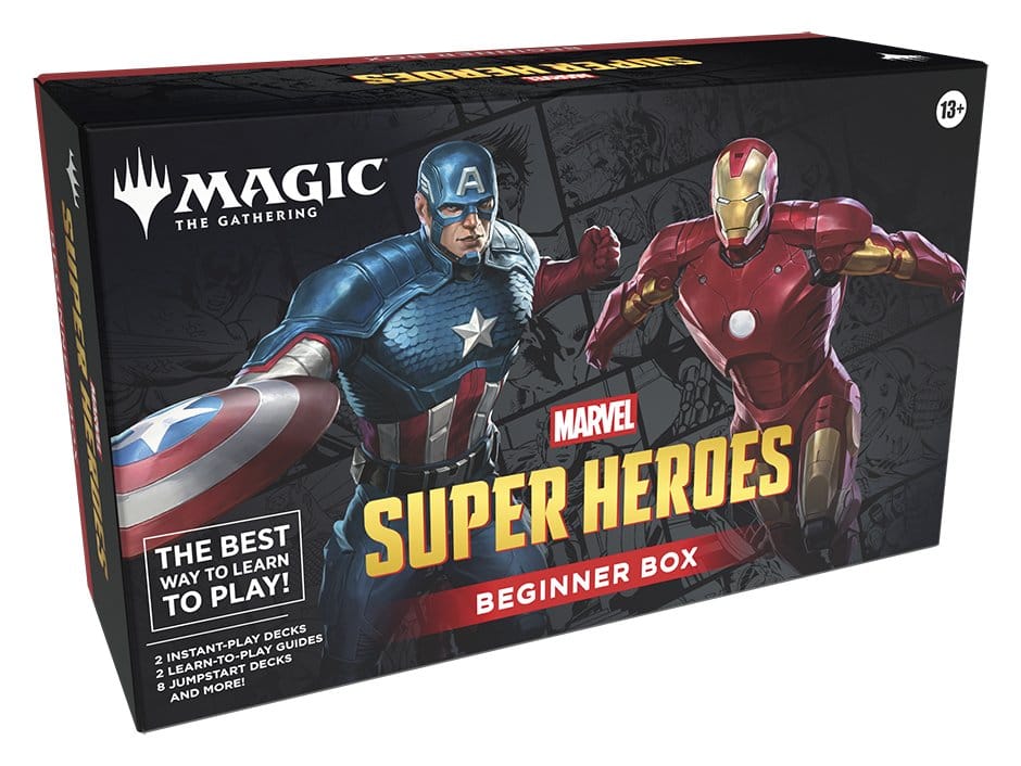 Magic the Gathering Marvel Super Heroes Beginner Box Case (3) english 0195166316512