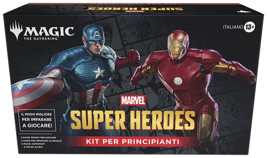 Magic the Gathering Marvel Super Heroes Beginner Box Case (3) italian 5010996364814